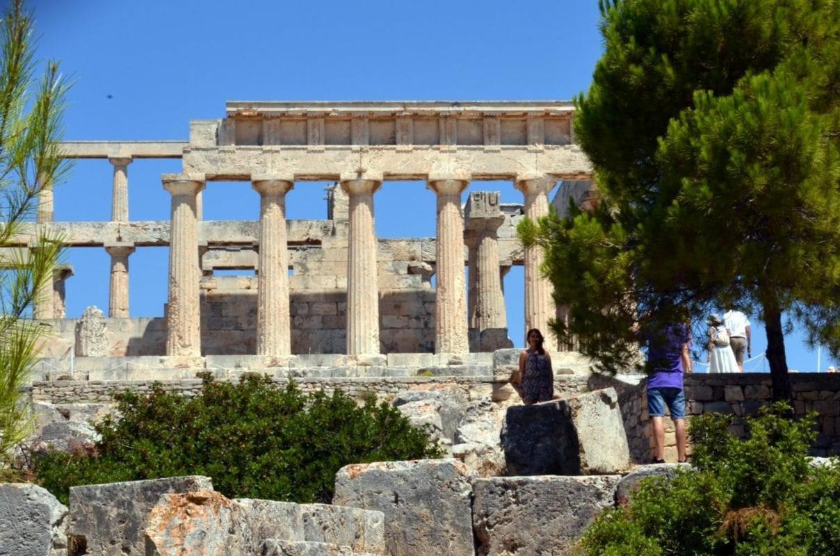 Παραθαλασσιο Στουντιο Μιχαλιας Sea View Studio Michalias Νουμερο 8 Agia Marina  Exterior photo